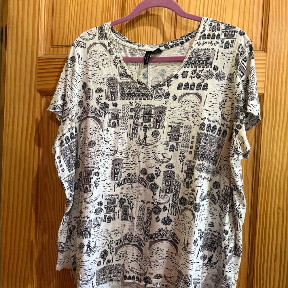 Three Boxy Short Sleeve Tees 2x